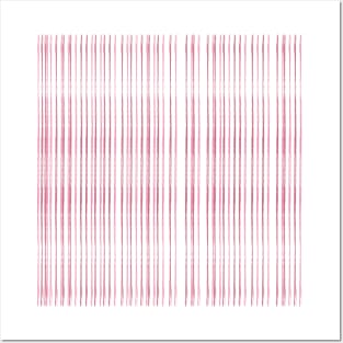 Modern Thin Pink Lines Posters and Art